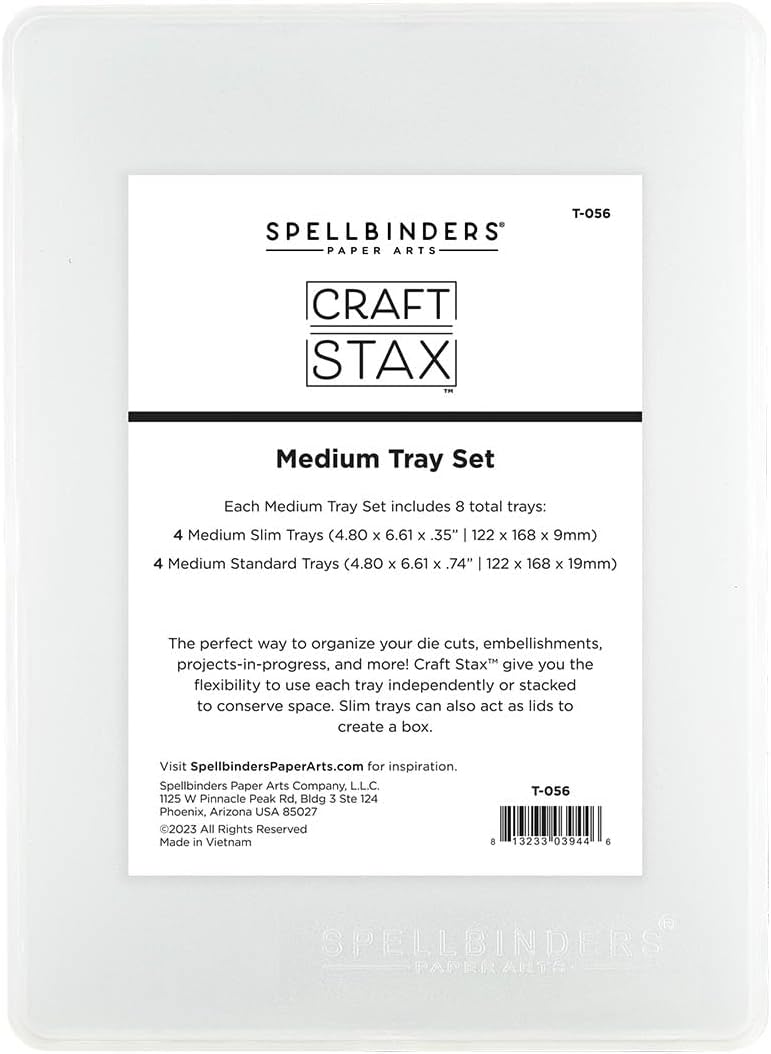 Spellbinders T-056 Craft STAX Medium Tray Set - Image 1